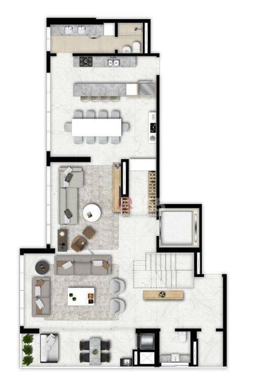 Apartamento à venda com 3 quartos, 161m² - Foto 12