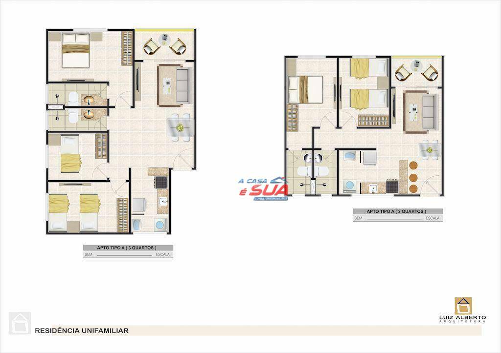 Apartamento à venda com 2 quartos, 52m² - Foto 7