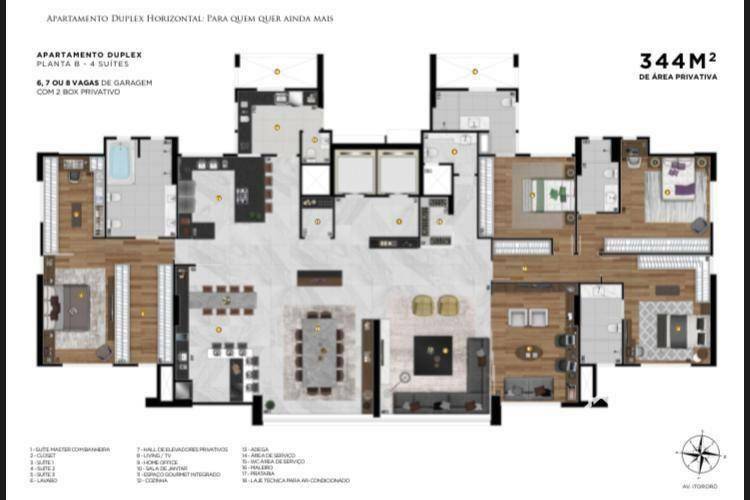 Apartamento à venda com 3 quartos, 171m² - Foto 26