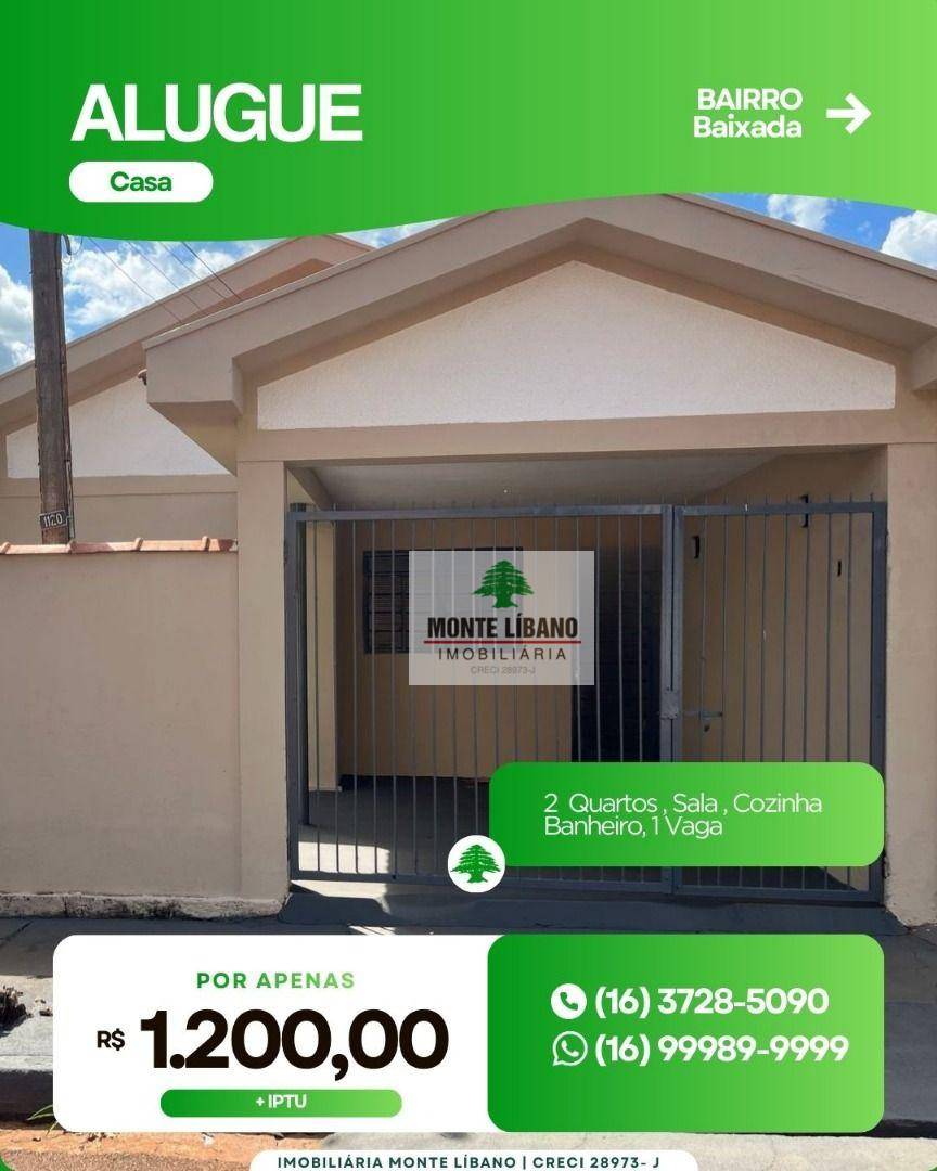 Casa, 2 quartos, 1 m² - Foto 1