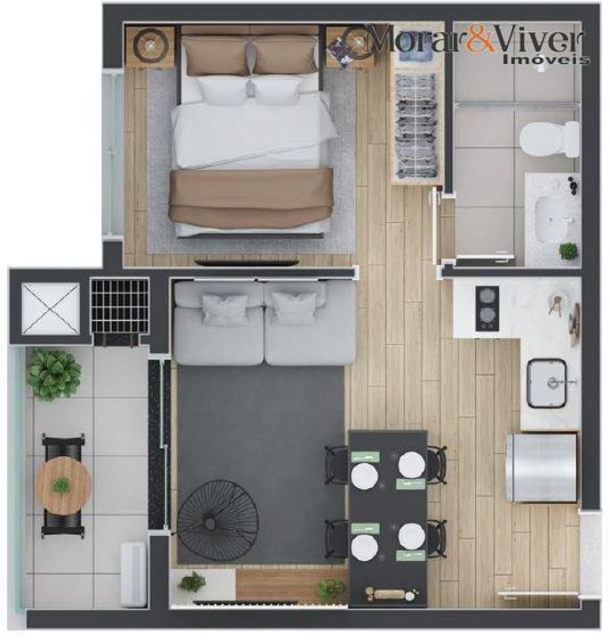 Apartamento à venda com 2 quartos, 55m² - Foto 40