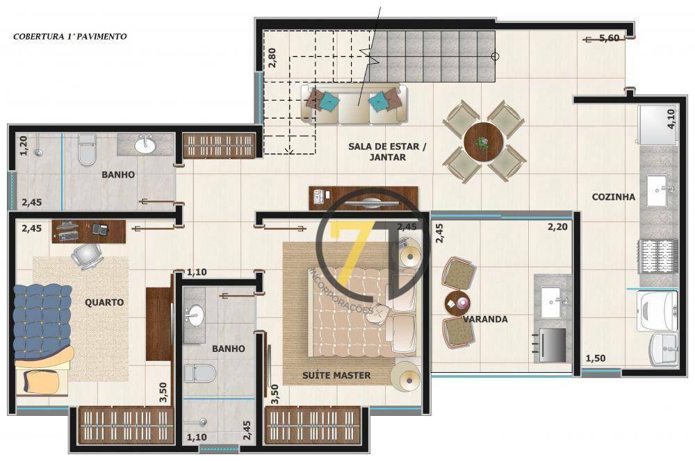 Apartamento à venda com 2 quartos, 58m² - Foto 18