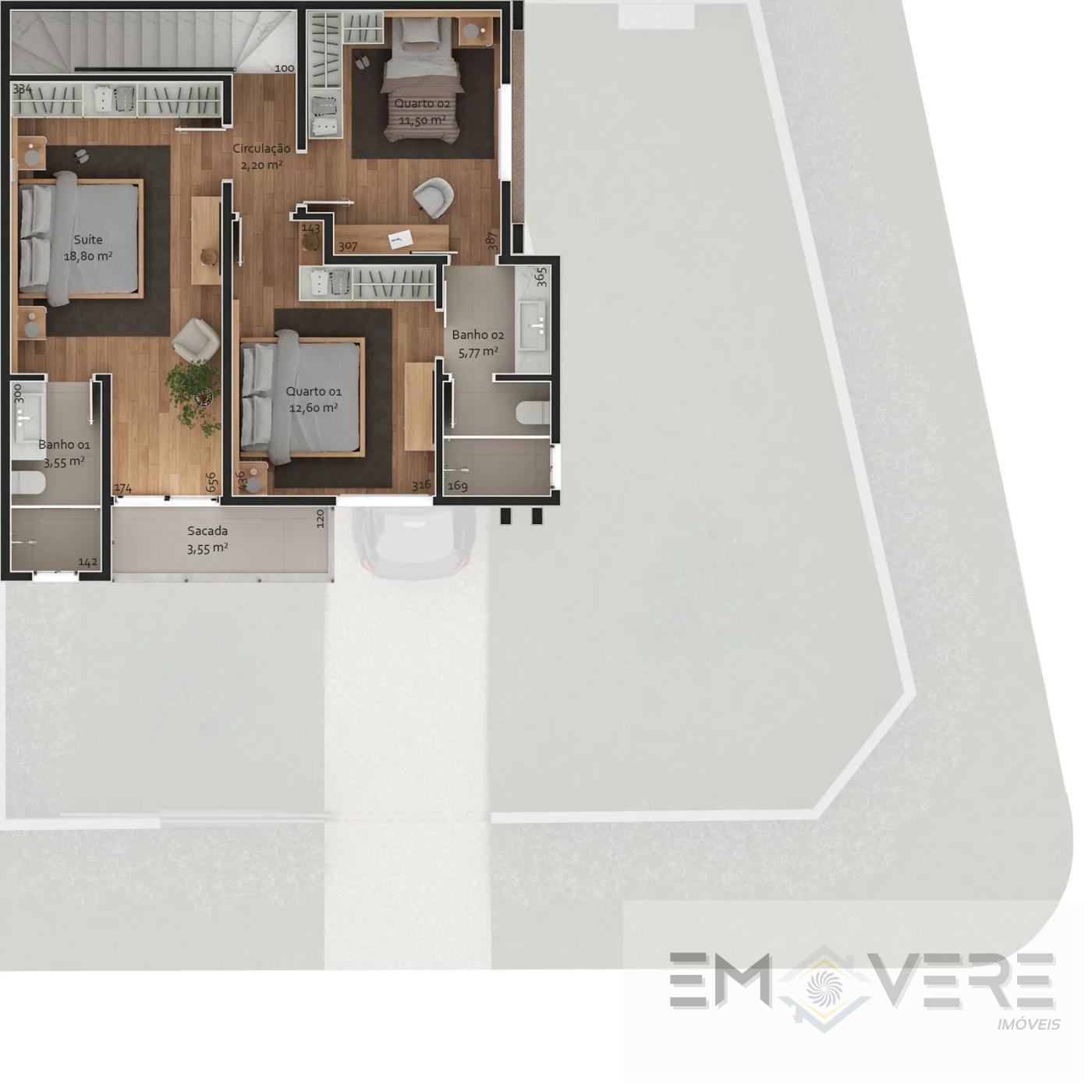 Casa de Condomínio à venda com 3 quartos, 154m² - Foto 9