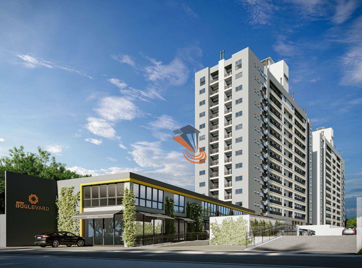 Apartamento à venda com 2 quartos, 53m² - Foto 3