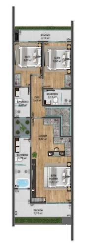 Casa à venda com 3 quartos, 174m² - Foto 3