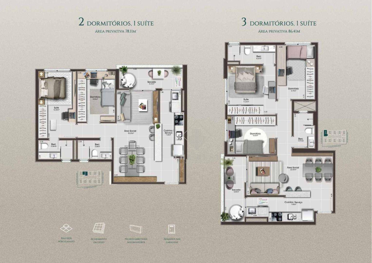 Apartamento à venda com 2 quartos, 65m² - Foto 18