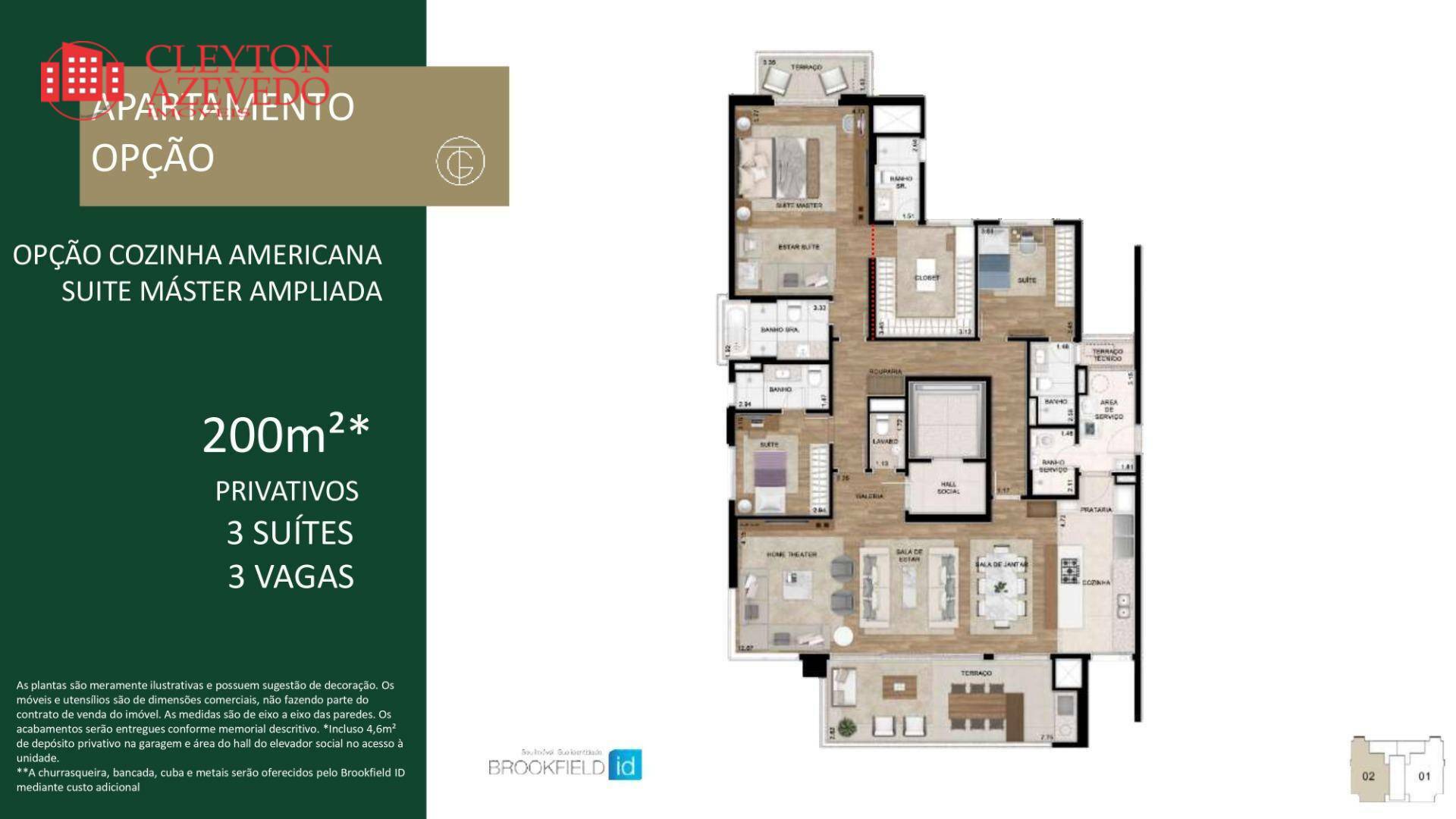 Apartamento à venda com 4 quartos, 200m² - Foto 51