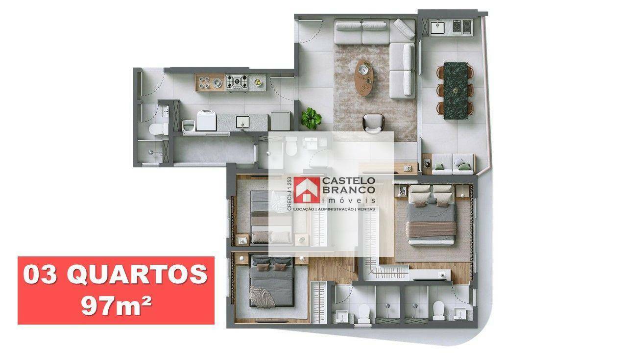 Apartamento à venda com 4 quartos, 143m² - Foto 14