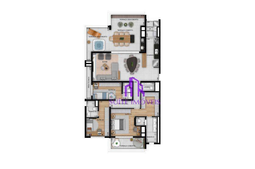 Apartamento à venda com 1 quarto, 41m² - Foto 22