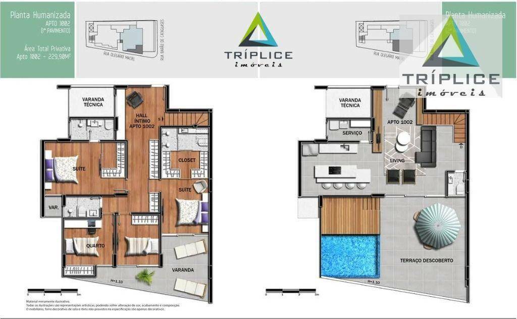 Cobertura à venda com 4 quartos, 230m² - Foto 3