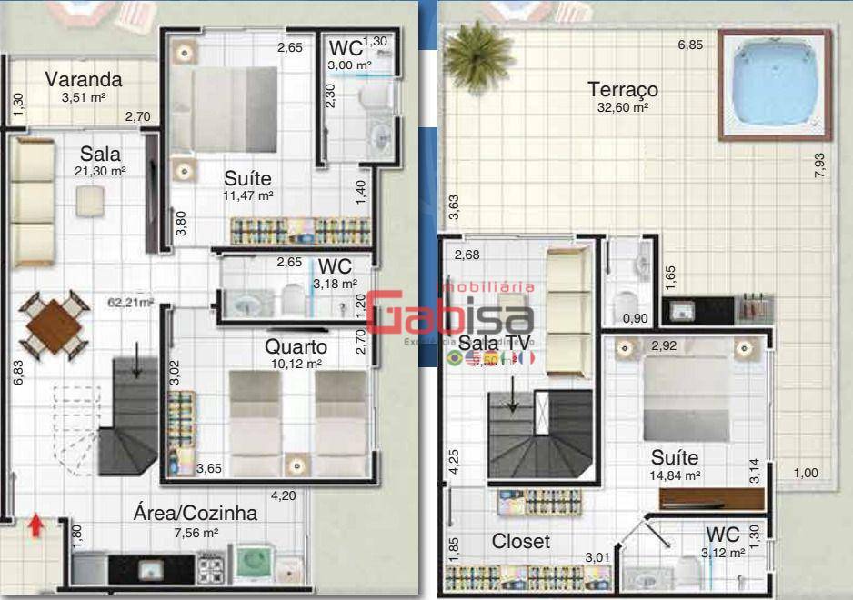 Cobertura à venda com 3 quartos, 132m² - Foto 18