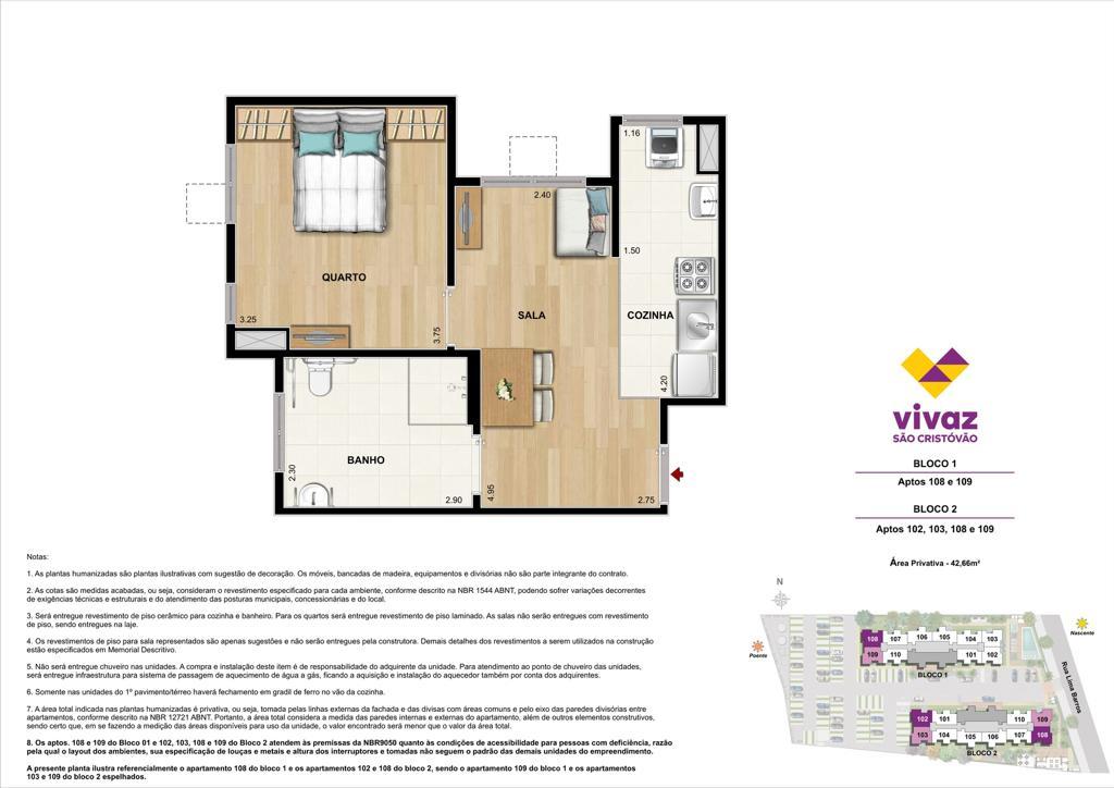 Apartamento à venda com 2 quartos, 4266m² - Foto 19