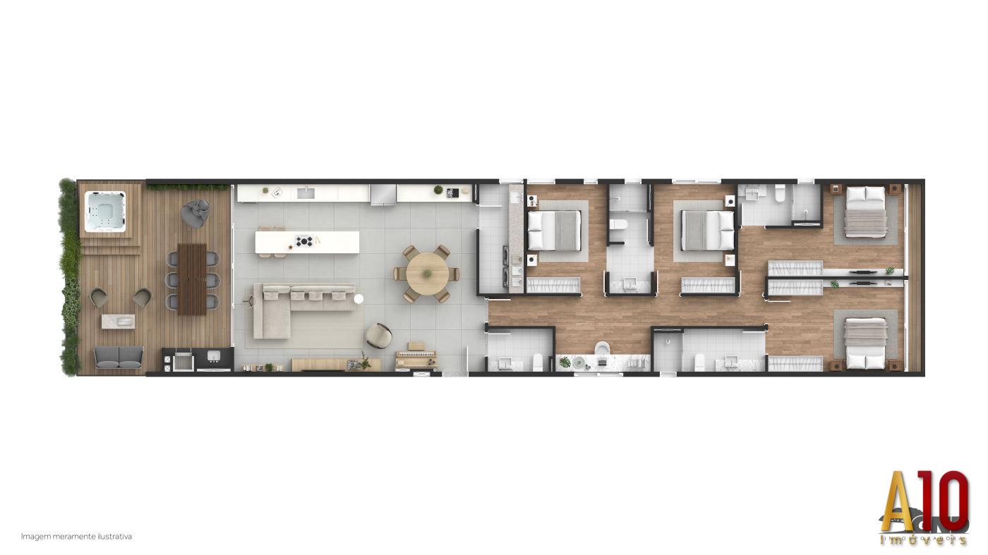 Apartamento à venda com 4 quartos, 231m² - Foto 16