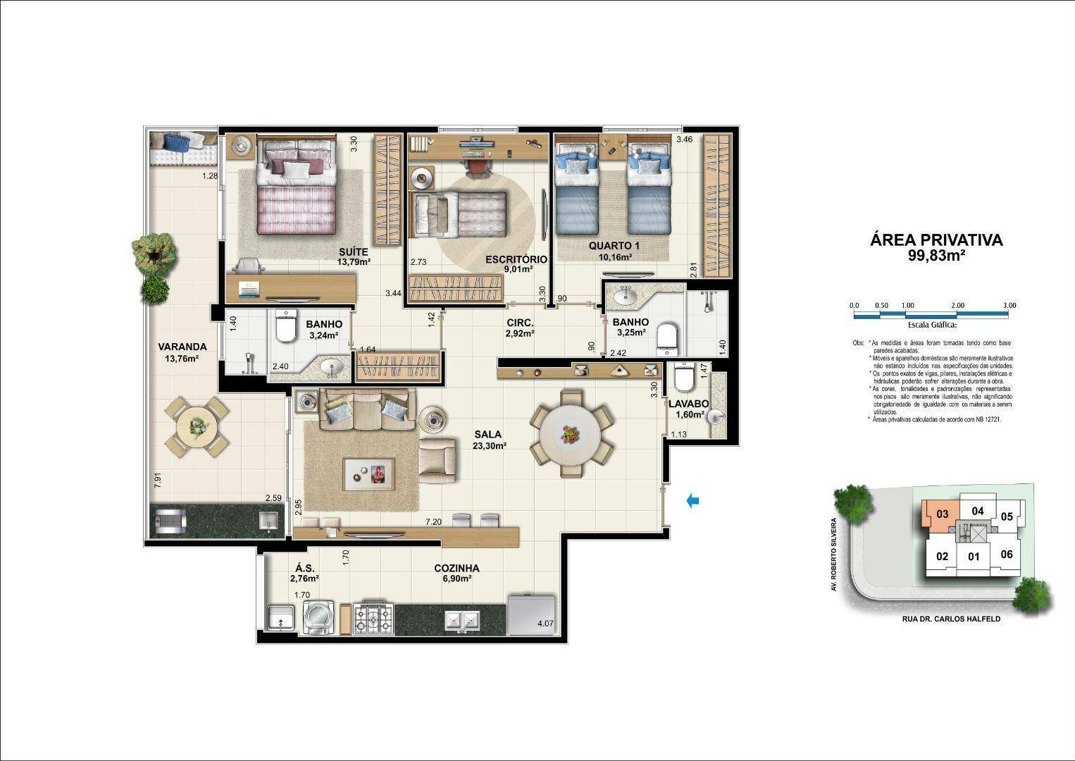 Cobertura à venda com 3 quartos, 228m² - Foto 50