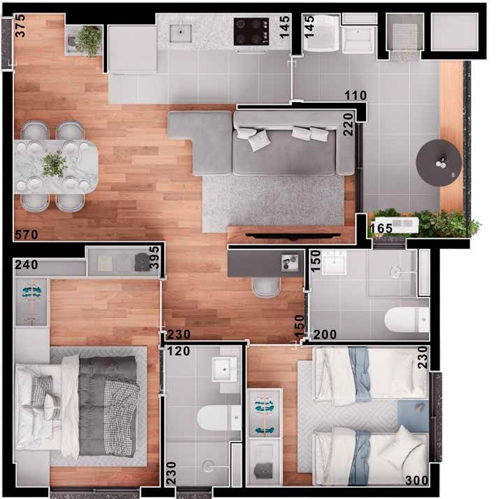 Apartamento à venda com 1 quarto, 2625m² - Foto 27