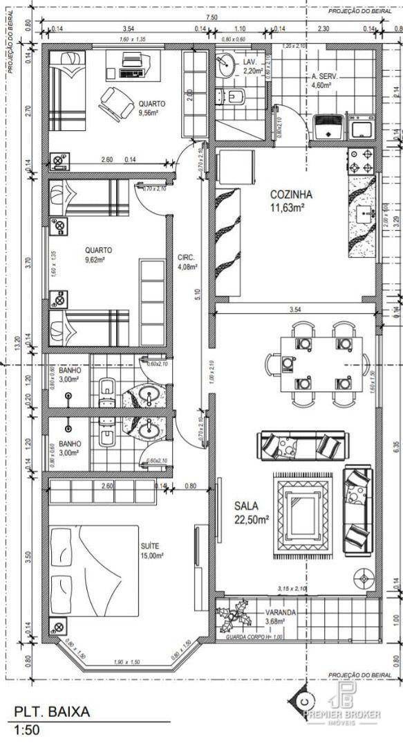 Casa de Condomínio à venda com 3 quartos, 100m² - Foto 18