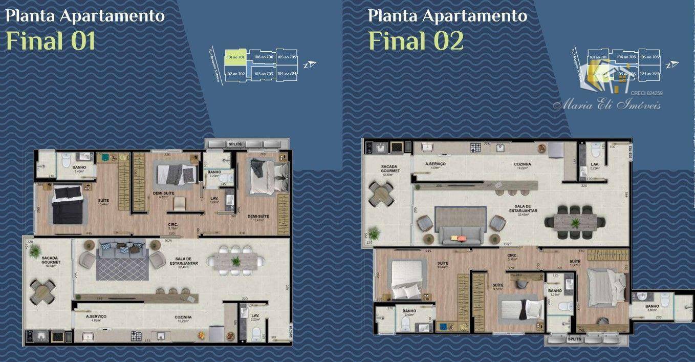 Apartamento à venda com 3 quartos, 125m² - Foto 18