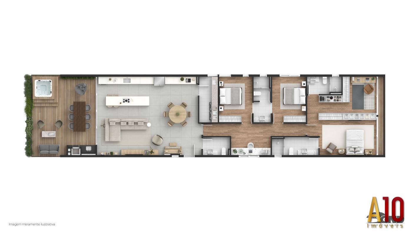 Apartamento à venda com 4 quartos, 231m² - Foto 17