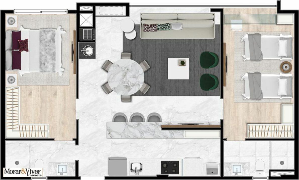 Apartamento à venda com 2 quartos, 125m² - Foto 23