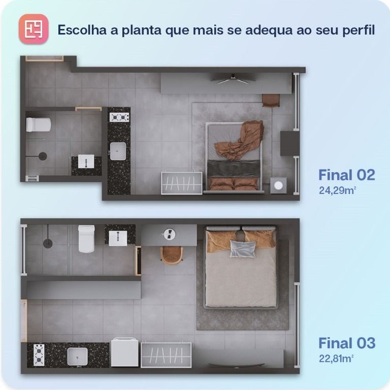 Kitnet e Studio à venda com 1 quarto, 22m² - Foto 23