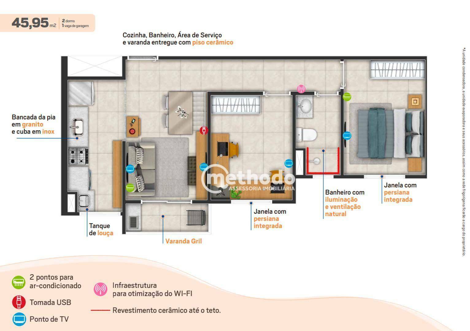 Apartamento à venda com 2 quartos, 45m² - Foto 52