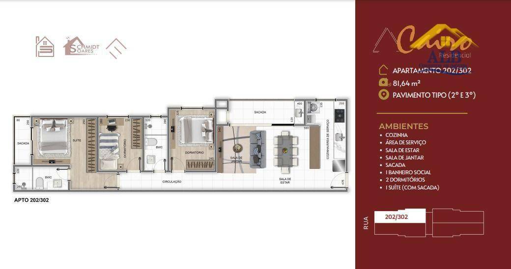 Apartamento à venda com 3 quartos, 82m² - Foto 13