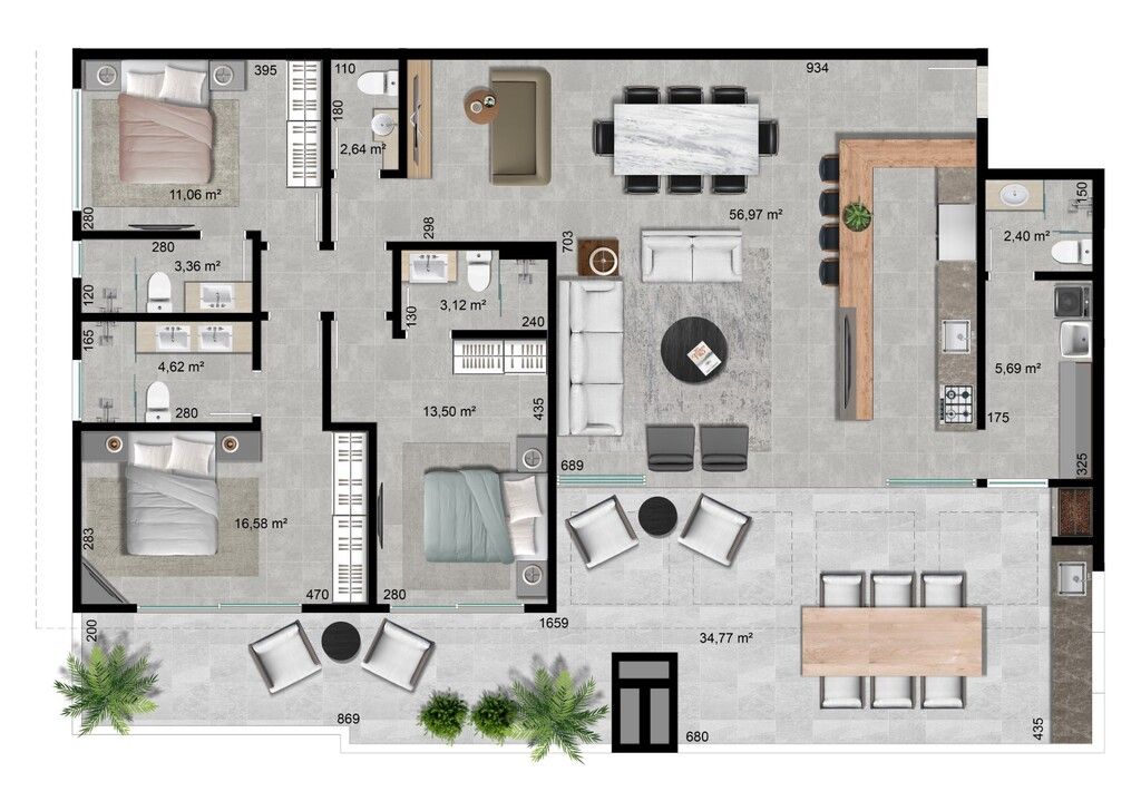 Cobertura à venda com 3 quartos, 195m² - Foto 28