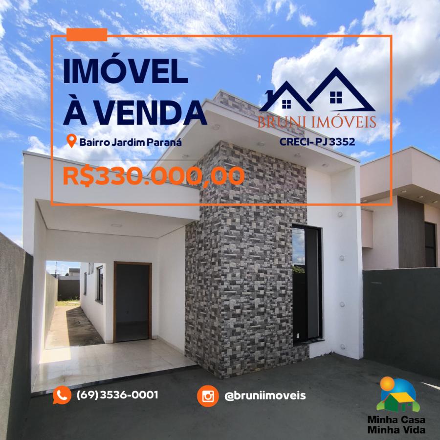 Casa à venda com 2 quartos - Foto 1