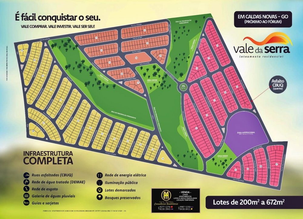 Terreno à venda, 200m² - Foto 1