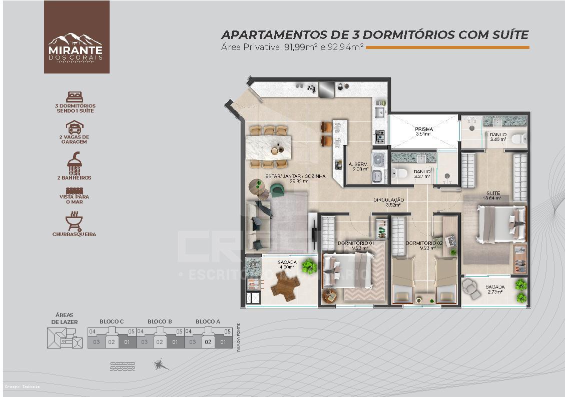 Apartamento à venda com 2 quartos, 61m² - Foto 23