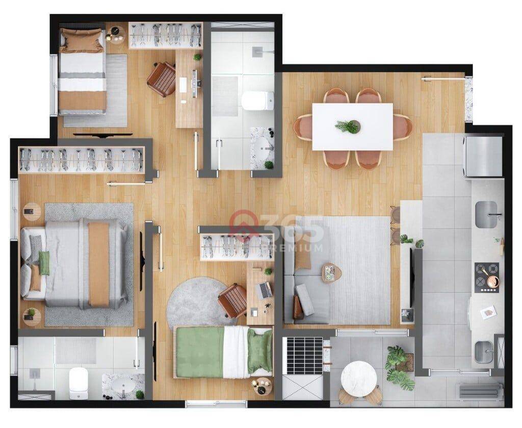 Apartamento à venda com 2 quartos, 66m² - Foto 28
