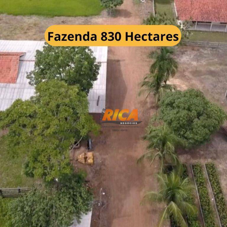 Fazenda-Sítio-Chácara, 830 hectares - Foto 1