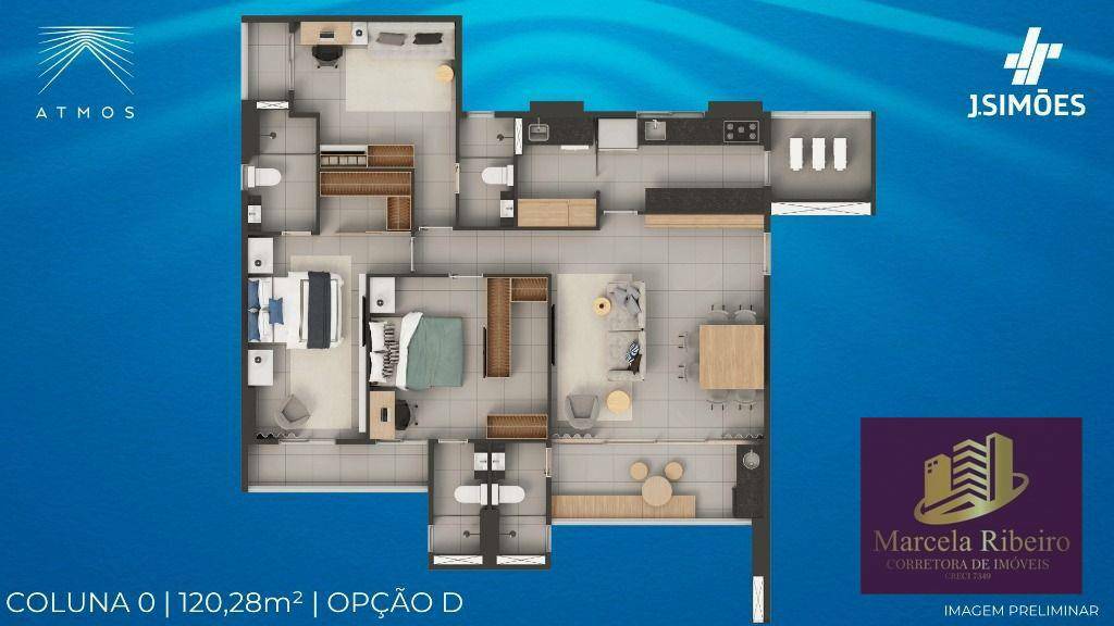 Apartamento à venda com 4 quartos, 120m² - Foto 6