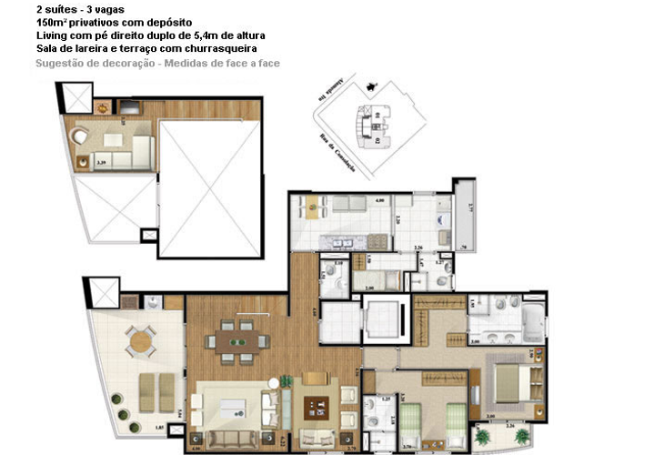 Apartamento à venda com 3 quartos, 151m² - Foto 5