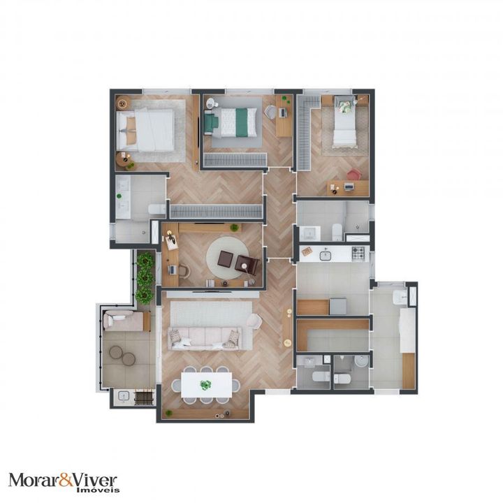 Apartamento à venda com 4 quartos, 127m² - Foto 16