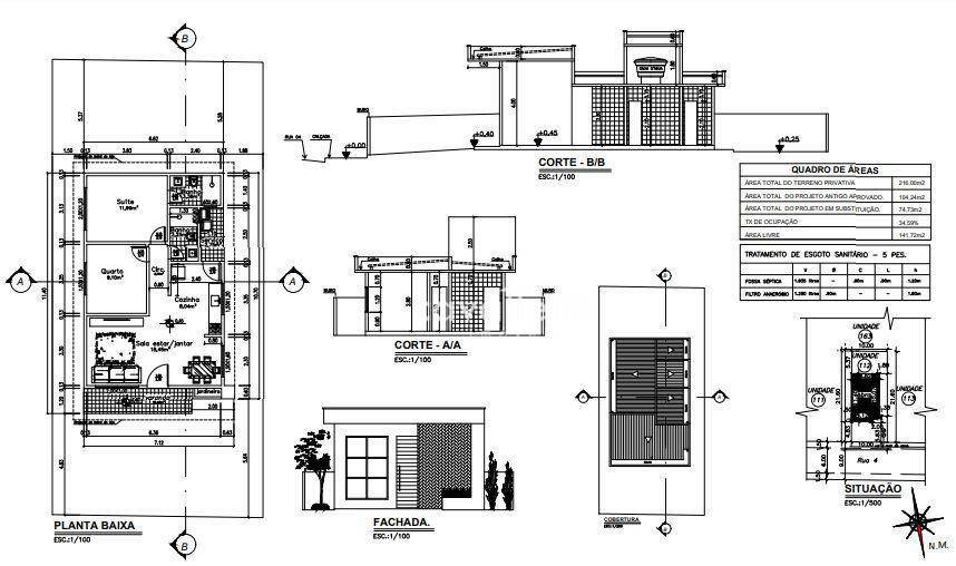 Casa de Condomínio à venda com 2 quartos, 74m² - Foto 3