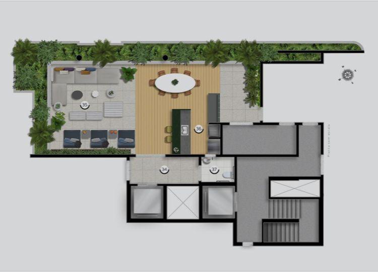 Apartamento à venda com 2 quartos, 58m² - Foto 32