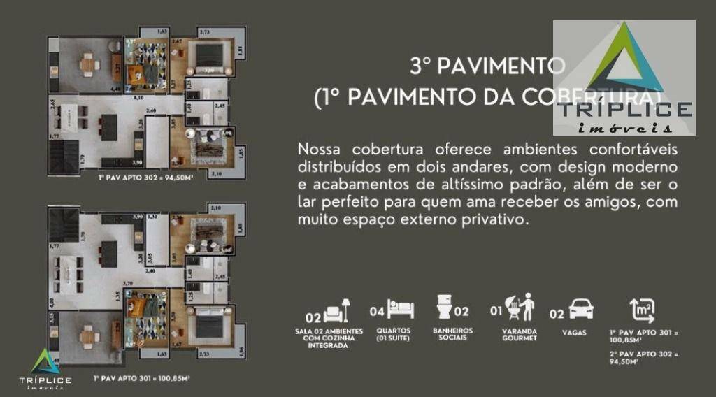 Apartamento à venda com 3 quartos, 115m² - Foto 14