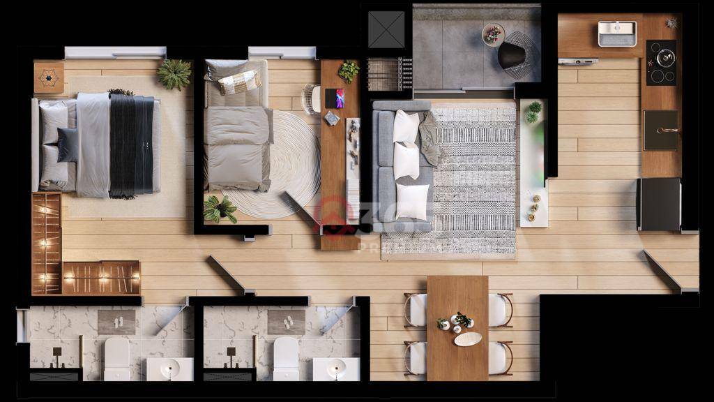 Apartamento à venda com 2 quartos, 64m² - Foto 17