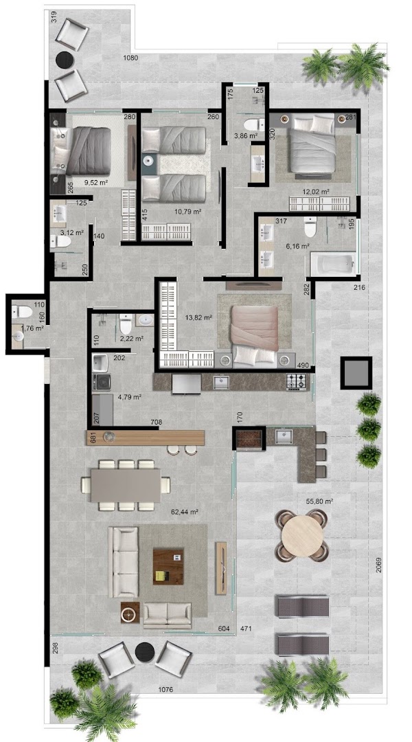 Cobertura à venda com 4 quartos, 203m² - Foto 18