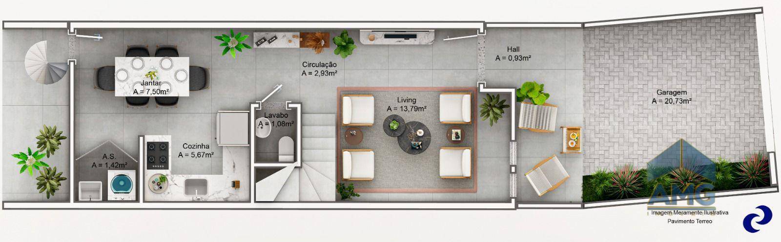 Casa, 2 quartos, 112 m² - Foto 3