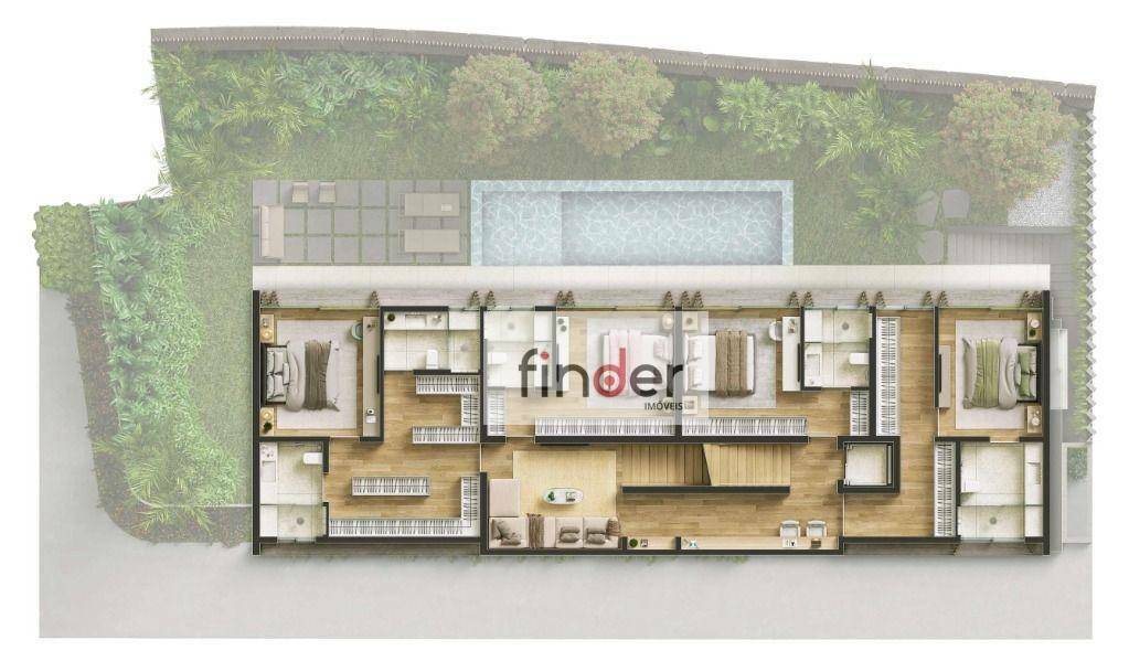 Casa de Condomínio, 4 quartos - Foto 73