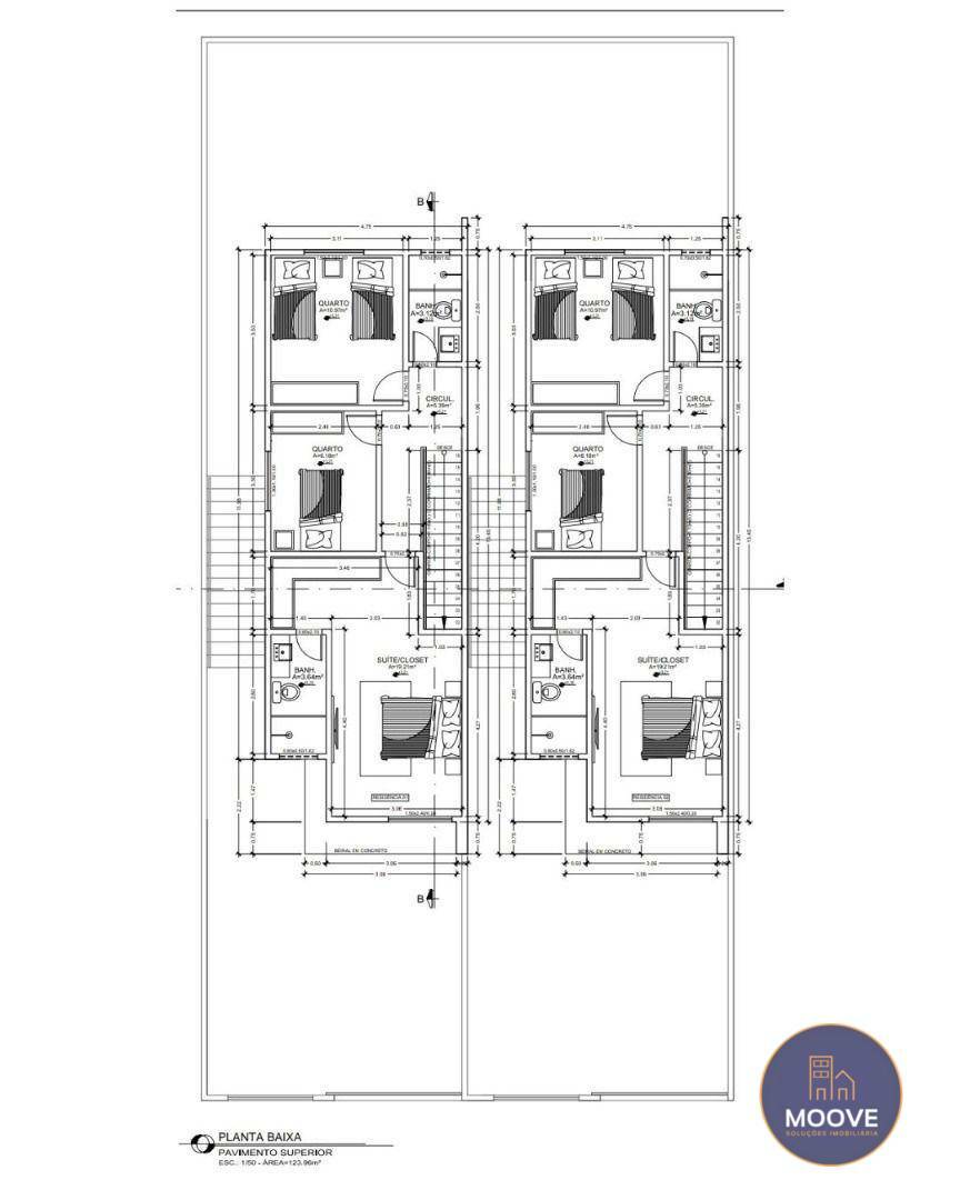 Casa à venda com 3 quartos, 124m² - Foto 3