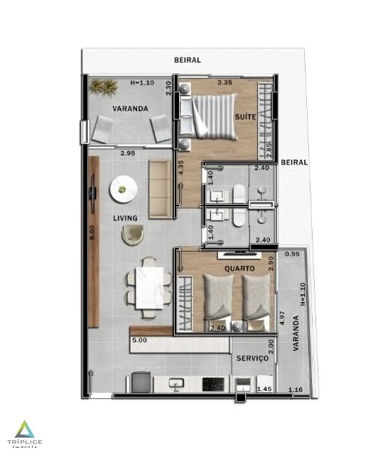 Apartamento à venda com 2 quartos, 61m² - Foto 72