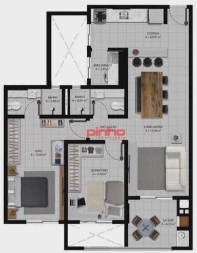 Apartamento à venda com 2 quartos, 73m² - Foto 27