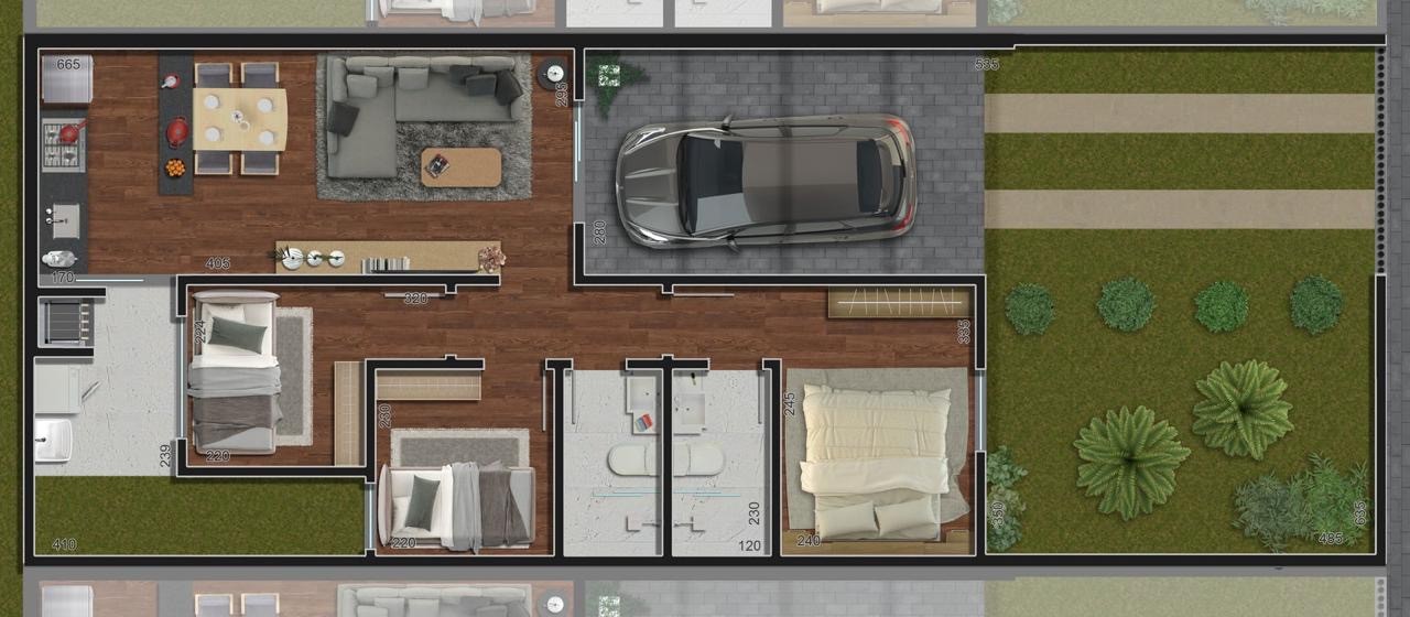 Casa à venda com 3 quartos, 71m² - Foto 6