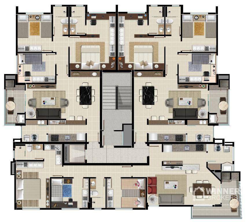 Apartamento à venda com 3 quartos, 112m² - Foto 11