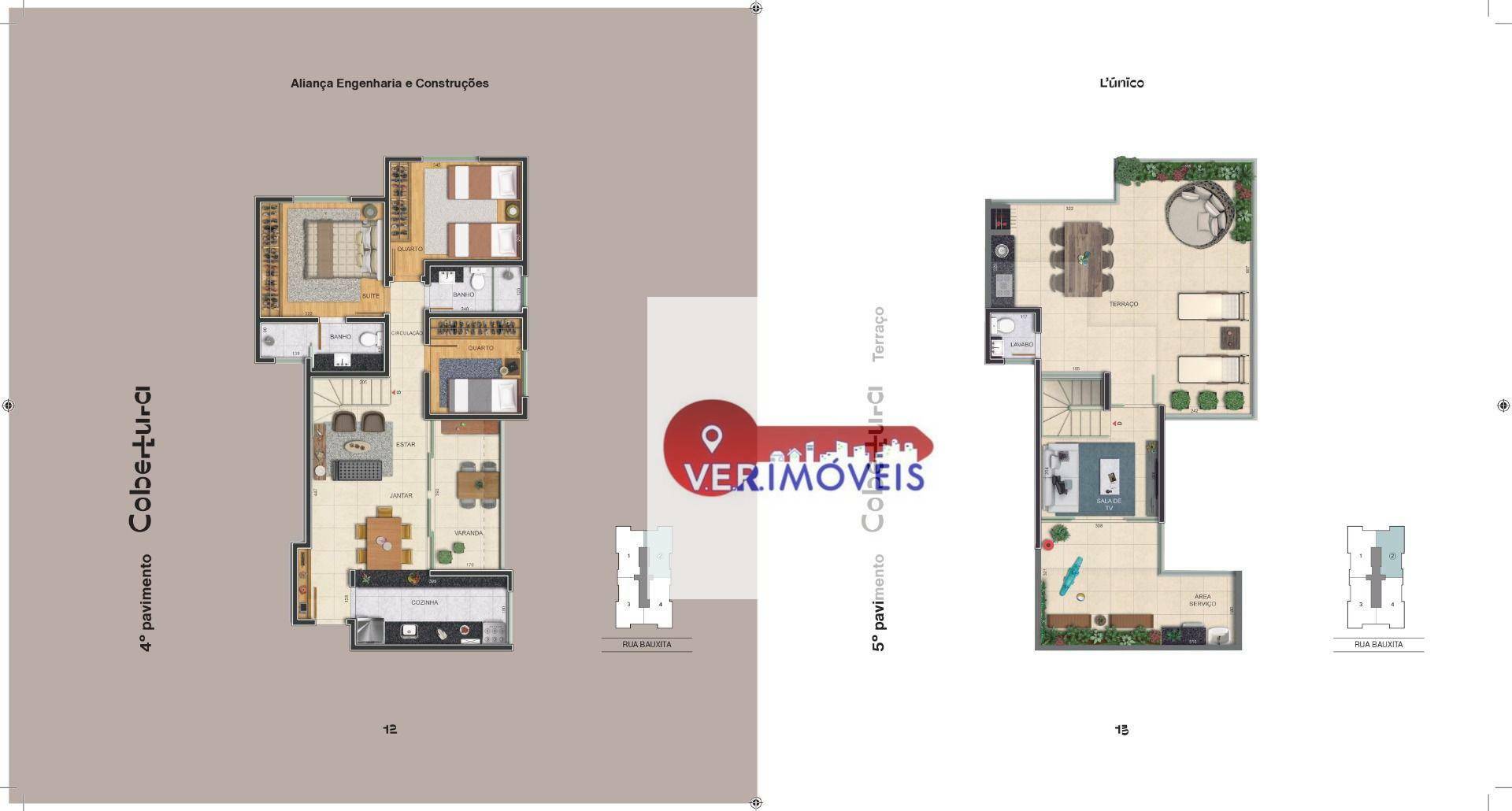 Apartamento à venda com 3 quartos, 75m² - Foto 3