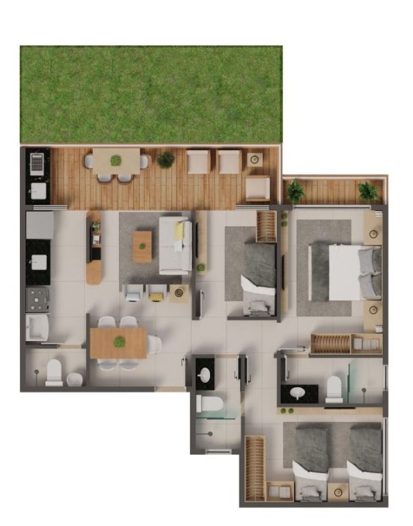 Apartamento à venda com 3 quartos, 150m² - Foto 19