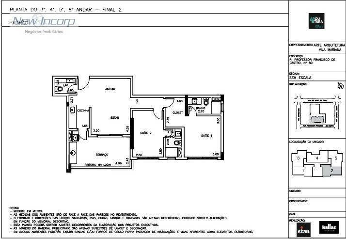 Apartamento à venda com 3 quartos, 166m² - Foto 8